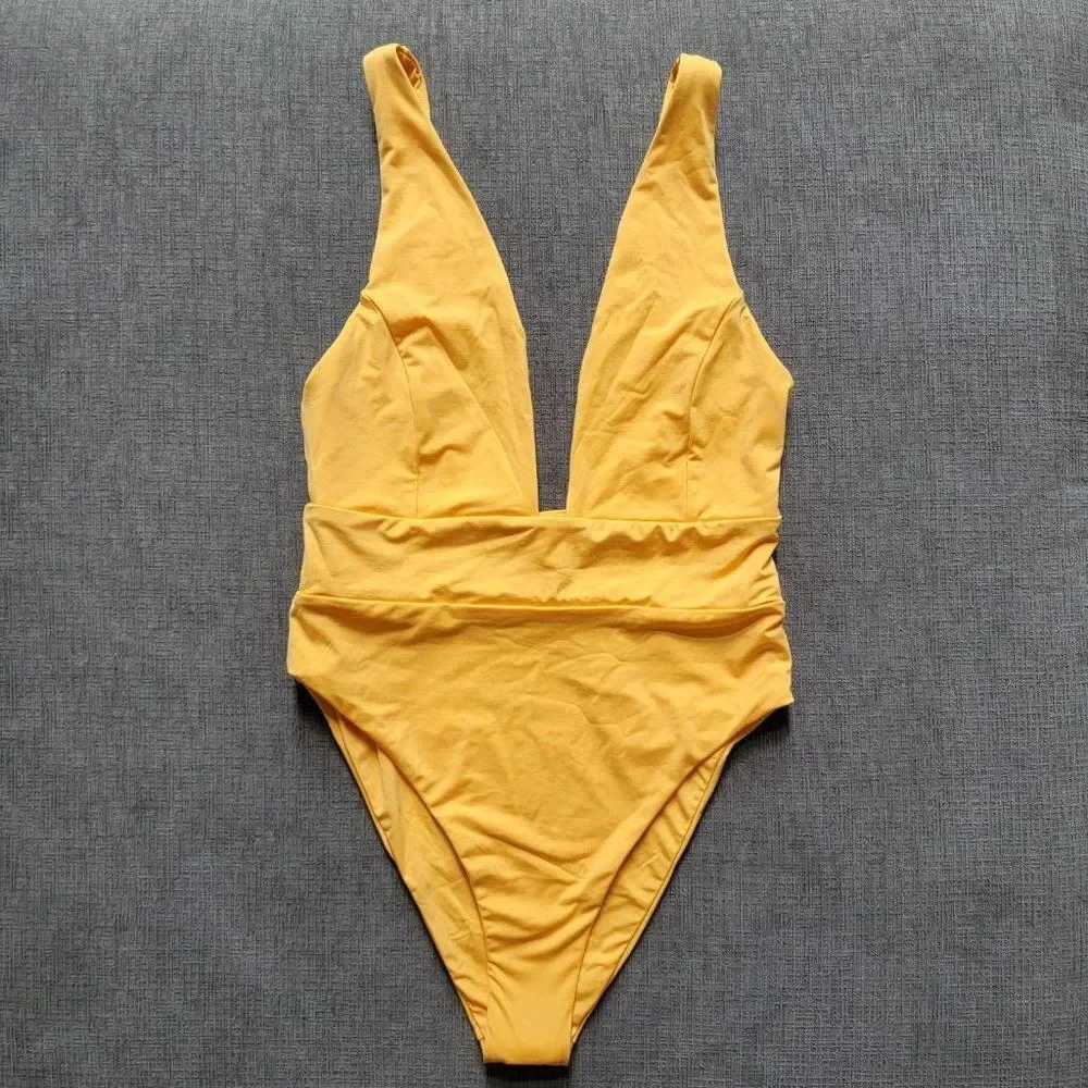 Bond-Eye Australia Women's Moreno One-piece Swimsuit In Apricot yellow s…